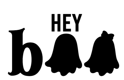 Hey Boo doormat design